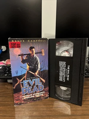 The Evil Dead (VHS, 1998) Digitally Mastered Anchor Bay Release – Bruce Campbell - Image 1 of 4