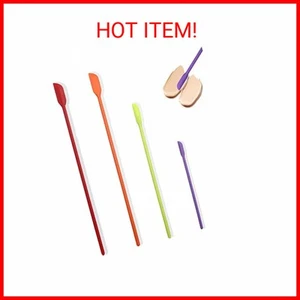 Beauty Spachtel, 4 Stück Make-up Spachtel Mini Spachtel für Kosmetik & Küche Glas, S - Bild 1 von 2