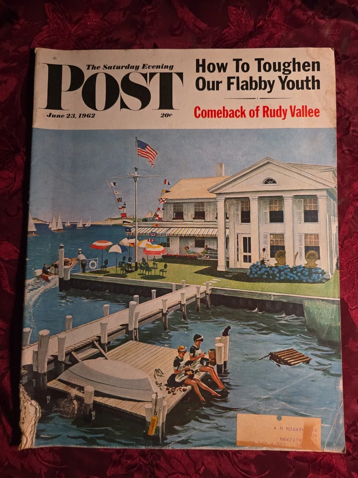 Saturday Evening POST June 23 1962 RAY BRADBURY AL HIRSCHFELD - Image 1 of 1