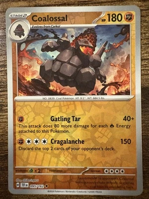 Coalossal Uncommon SV05: Temporal Forces 095/162 NM - Image 1 of 2