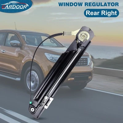 Regulador de ventana trasero derecho BMW M5 325Ci 330Ci 540i 2000 2003 sin motor Foto 1 de 4