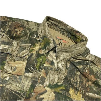 Redhead Shirt Mens Extra Large Camouflage Silent Hide True Timber Hunting Quiet - Image 1 of 4