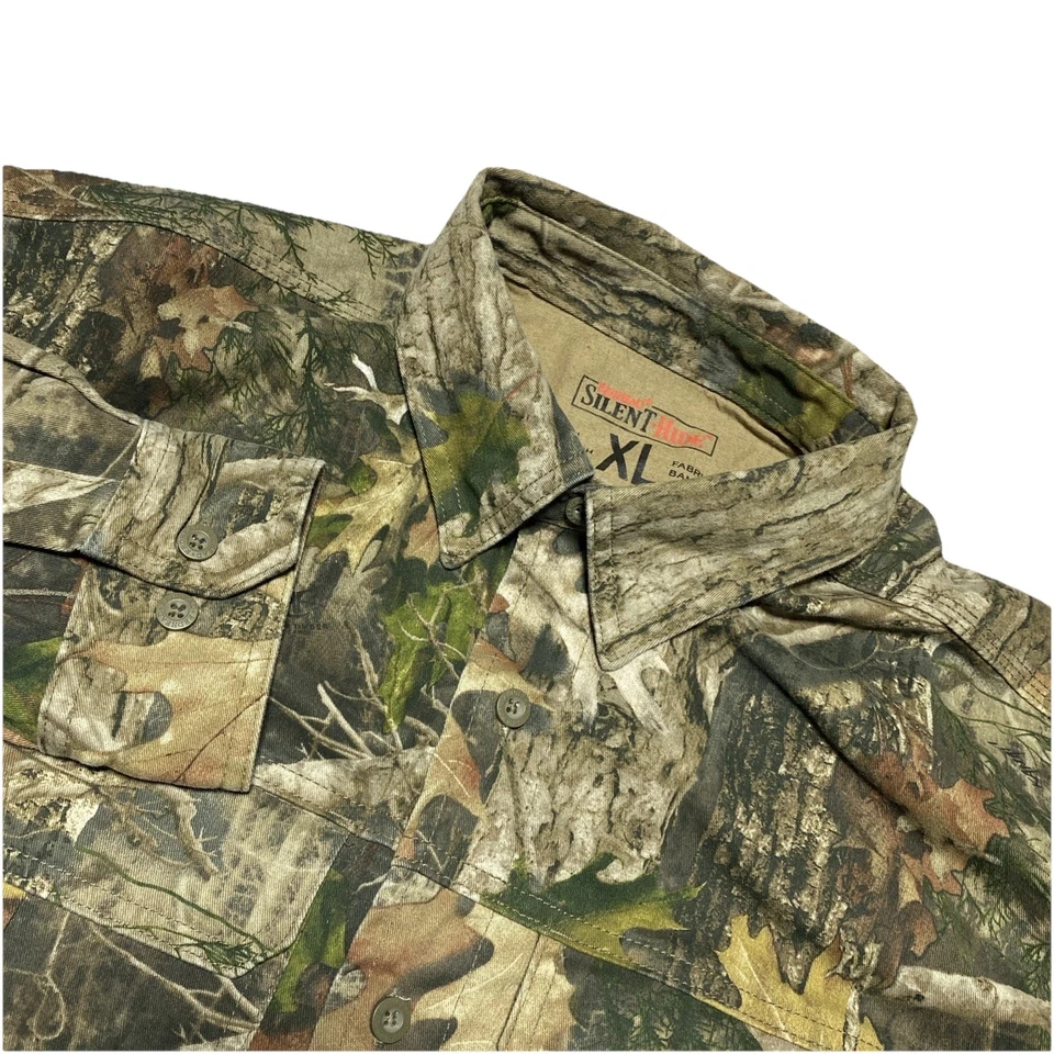 Redhead Shirt Mens Extra Large Camouflage Silent Hide True Timber Hunting Quiet - Image 1 of 4