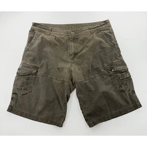 KÜHL Cargo Shorts Men’s 40 Vintage Patina Dyed Outdoor Hiking Utility Pockets - Picture 1 of 8
