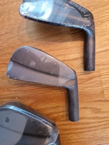 Forged 1020 s golf blade mens iron heads in black oxide finish 5 9 pw - Picture 1 of 9