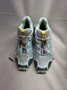 Womens Salomon Speedcross 3 Trail Running Water Resistant Quicklace Shoes Sz 6 - Picture 1 of 11