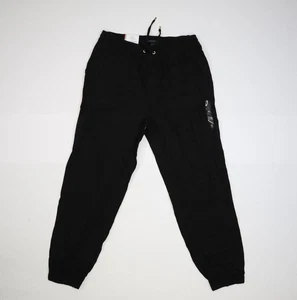 Tommy Hilfiger Jogger Pants Mens Medium Black Casual Lightweight Drawstring New - Picture 1 of 14