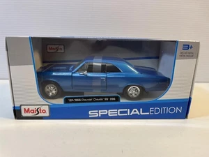 Chevy Chevelle 396 SS 1966 nuova nella scatola in scala 1/24 pressofusa di Maisto - Foto 1 di 7