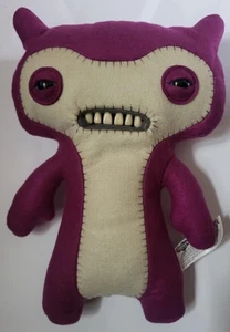 Fuggler Lil Demon Purple 12" Funny Ugly Monster Soft Toy Plush - Picture 1 of 3