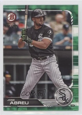 2019 Bowman Green /99 Jose Abreu #55 - Image 1 of 2