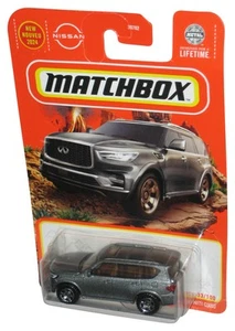 Matchbox 2022 Infiniti QX80 (2023) Mattel Gray Toy Car 33/100 - Picture 1 of 1