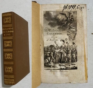 Westenrieder - Historischer Calender für 1793 Deutschland Geschichte - Imagen 1 de 1