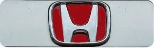 Mini matrícula con logotipo 3D de Honda - Imagen 1 de 2