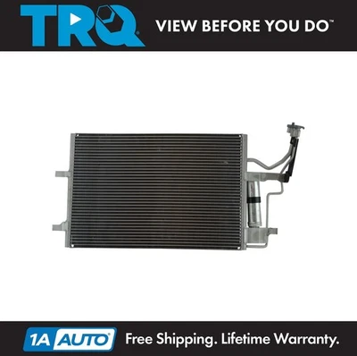 TRQ A/C Condenser For 2004-2009 Mazda 3 2006-2010 5 MA3030149 MA3030150 - Image 1 of 4