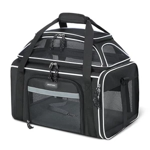 Top-Expandable Pet Carrier - TSA Airline Approved Soft Sided Underseat Up to ... - Picture 1 of 7