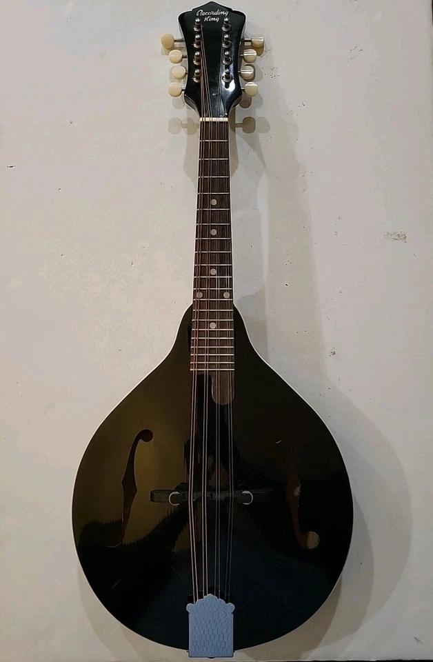 Recording King RAM-3-BK Mandolin Gloss Black - Image 1 of 4