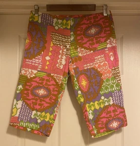 Trina Turk bunte groovige Bermuda Shorts Gr. 2 - Bild 1 von 10