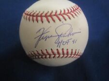 Fergie Jenkins Autographed MLB Ball Chicago Cubs Baseball PSA COA