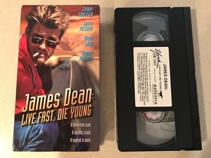 James Dean: Live Fast, Die Young (VHS, 1999) Casper Van Dien, Carrie Mitchum - Picture 1 of 3