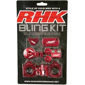 RED RHK Bling Kit Honda CRF250-R 2009 2010 2011 2012 2013 2014 2015 2016 2017 - Picture 1 of 3