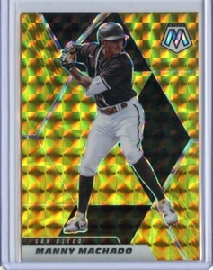 2021 Panini Mosaic Mosaic Reactive Yellow #143 Manny Machado - Picture 1 of 1