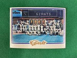 1978 Topps #82 San Francisco Giants CL San Francisco Giants - Picture 1 of 1