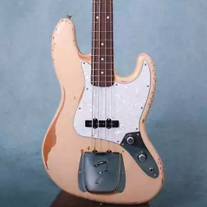 Fender Flea Signature Jazz Bass Road Worn w/Case - Shell Pink - Preowned - Picture 1 of 9