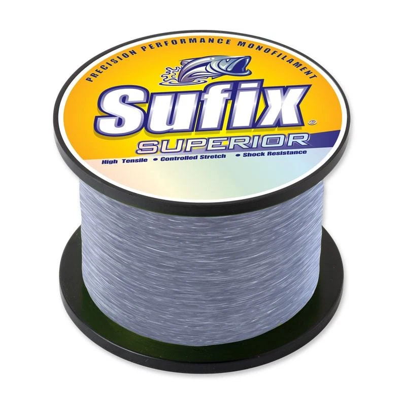 Sufix Superior Smoke Blue Monofilament - 10lb - 1495 yds 634-110