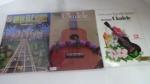 MUSIC UKULELE Song Lesson Books Lot 3 One w/ CD - Picture 1 of 12