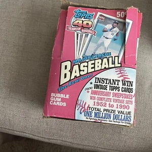 TOPPS 40 YEARS OF BASEBALL CARDS 1952-1990 PICK AND CHOOSE INDIVIDUAL CARDS - Picture 1 of 4