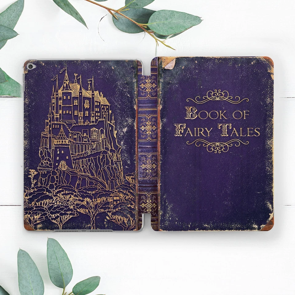 Book Of Fairy Tales Vintage Case For iPad 10.2 Pro 12.9 11 9.7 Air 4 5 Mini1 - Image 1 of 4