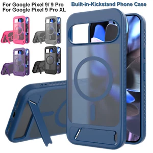Funda resistente con soporte a prueba de golpes para Google Pixel 9 Pro XL 9Pro Mag Safe - Imagen 1 de 55