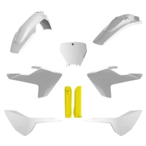 Kit de plástico Husqvarna TC/FC 2016-2018 Polisport plásticos OEM CON PROTECTOR DE HORQUILLA - Imagen 1 de 1