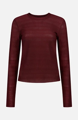 Camiseta Rag & Bone Julia Pointelle precio de venta sugerido por el fabricante 178 USD Foto 1 de 4