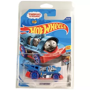 Hot Wheel LOCO MOTORIN Thomas & Friend Metro 2018 Blue 125/250 NEW Protector Box - Picture 1 of 8