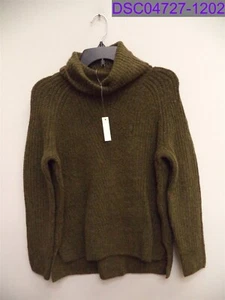 Maglione girocollo donna taglia XS Madewell Mercer in filato più accogliente verde AF521 - Foto 1 di 5