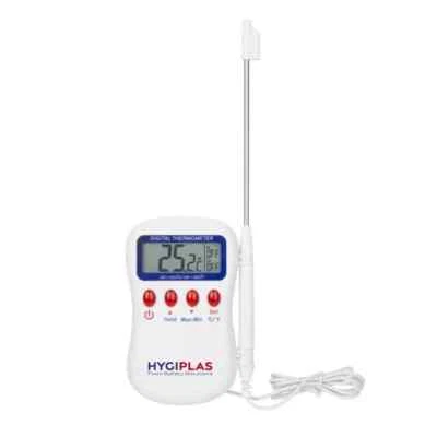 Hygiplas F338 Digital Food Thermometer - White - Image 1 of 4