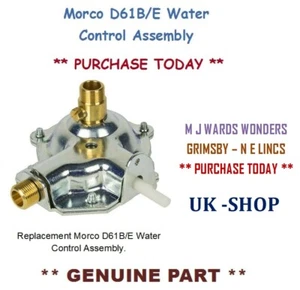 Morco D61B & D61E Water Control Assembly - GENUINE PART - Picture 1 of 2