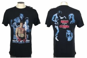 NWT Rocky 3 Boxing Movie T Shirt M Italian Stallion Balboa Clubber Lang Mr T Men - Picture 1 of 7