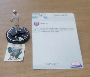 =HeroClix Marvel WEB OF SPIDER-MAN Night Nurse 102 con tarjeta = - Imagen 1 de 1