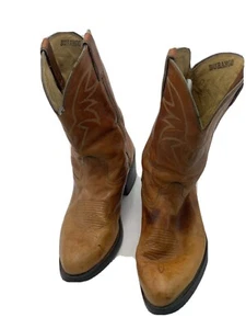 Durango Western Trucker 11” Light Brown Cowboy Boots - Mens 8.5D - TR-762 - Picture 1 of 7