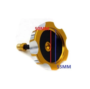GOLD CNC BILLET FUEL GAS CAP For HONDA 2007-2009 CRF150R CRF 150R M GC20 - Picture 1 of 4