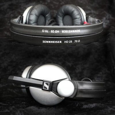 Sennheiser HD25 with Aluminium Earcups and Hinges Custom Cans - Image 1 of 3