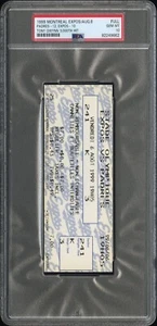 TONY GWYNN 3000 Hit FULL TICKET 3000 Expos vs Padres 8/6/99 PSA 10 Gem Mint - Picture 1 of 2