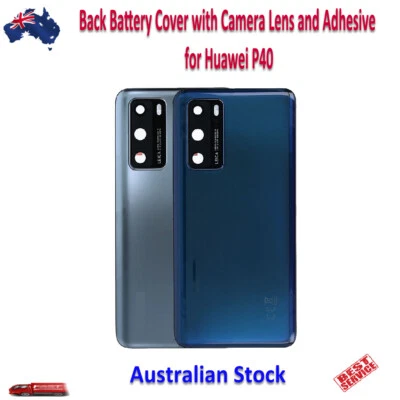 Cubierta Trasera Batería con Lente de Cámara y Adhesivo para Huawei P40 Foto 1 de 3