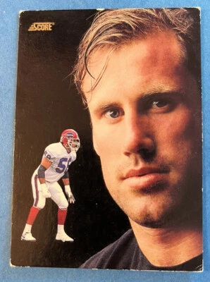  1991 SCORE NFL DREAM TEAM SHANE CONLAN #339 BUFFALO BILLS NFL - Image 1 of 2