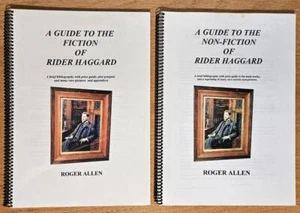 A Guide to the Fiction (and Non-Fiction) of Rider Haggard by Allen - Set of 2 - Bild 1 von 8