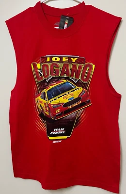 Camiseta sin mangas Joey Logano # 22 roja, mediana Foto 1 de 3