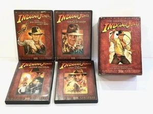 Indiana Jones - The Adventure Collection (DVD, 2003, 4-Disc Set, Widescreen) - Picture 1 of 13