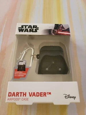 NIB Star Wars Darth Vader Airpods Silicon Case For Generation 1 & 2 Disney - Image 1 of 4